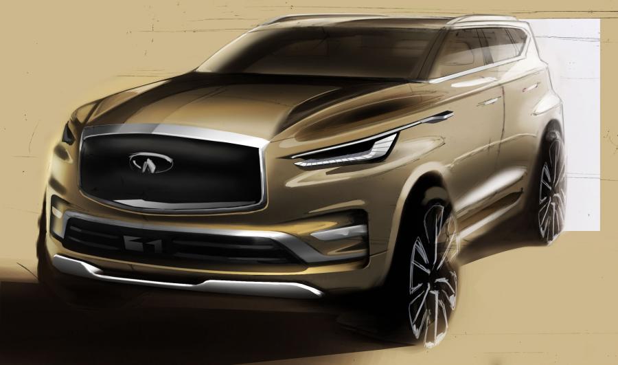  Infiniti QX80 Monograph Concept 2017 года  (фото 24 из 34)